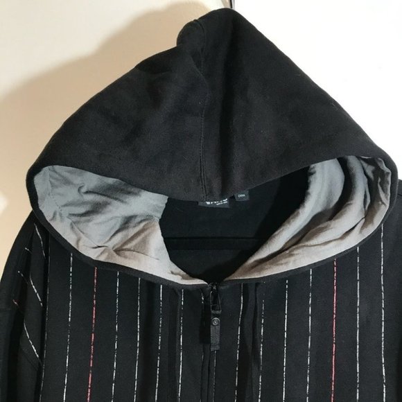 VANS LOGO HOODIE FULL ZIP Black JACKET With Pockets MEN'S SIZE XL NEW NWT - Picture 9 of 16